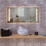 Зеркало для ванной комнаты с подсветкой QUADRATE