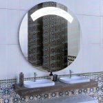 зеркало с led подсветкой в ванной